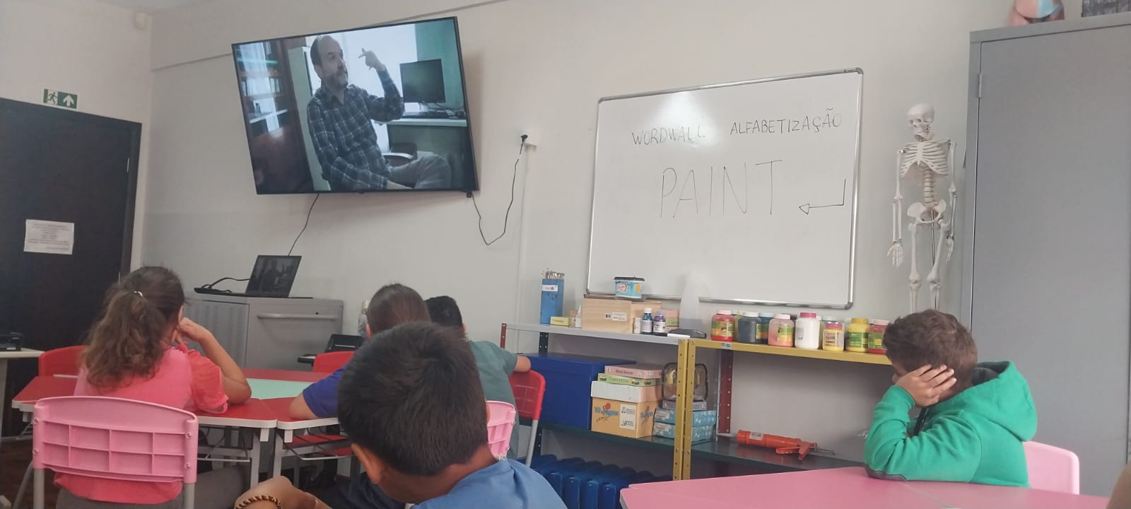 O conteúdo do Vamos Ler foi uma base importante para os trabalhos realizados em sala de aula.