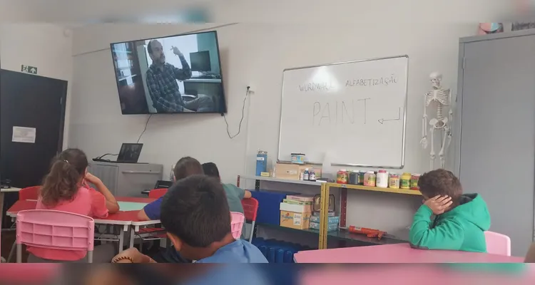 O conteúdo do Vamos Ler foi uma base importante para os trabalhos realizados em sala de aula.