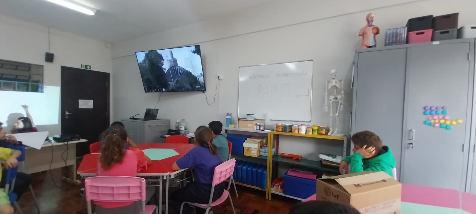 O conteúdo do Vamos Ler foi uma base importante para os trabalhos realizados em sala de aula.