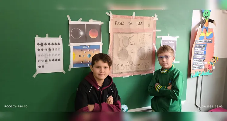 Após a realização dos trabalhos, os estudantes realizaram apresentações abertas a toda a escola.