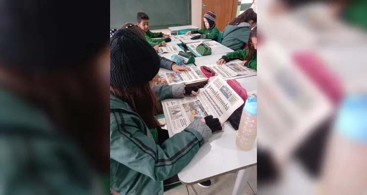 Veja os registros do diversificado trabalho em sala de aula.