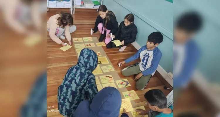 A atividade engajou os educandos, gerando conversas sobre o tema com familiares e funcionários da escola.