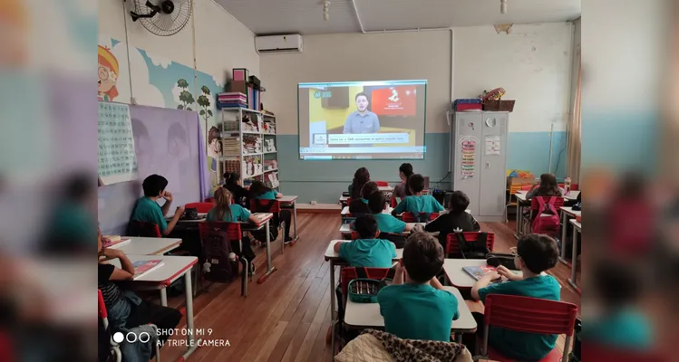 A videoaula do projeto Vamos Ler sobre o tema foi uma base importante para os estudos da turma.