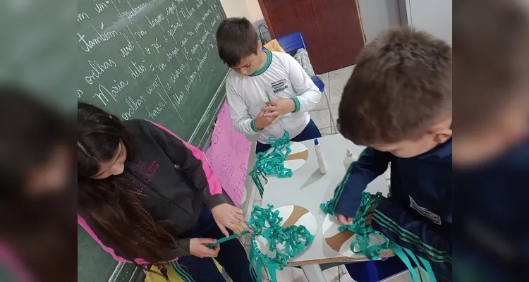 Veja como foi o trabalho prático em sala de aula.