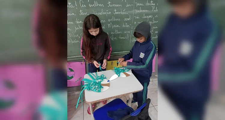 Veja como foi o trabalho prático em sala de aula.