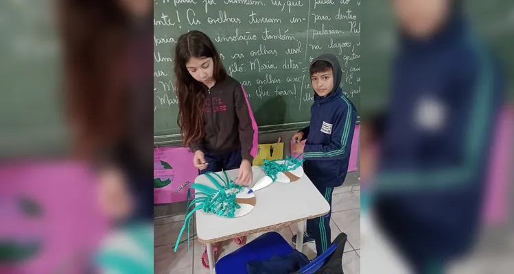 Veja como foi o trabalho prático em sala de aula.