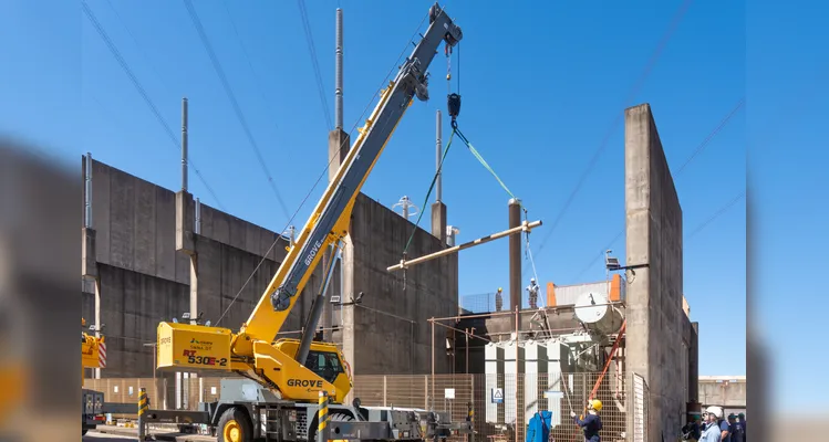 A atividade é a continuidade do trabalho de substituição de equipamentos que se iniciou em 2022.