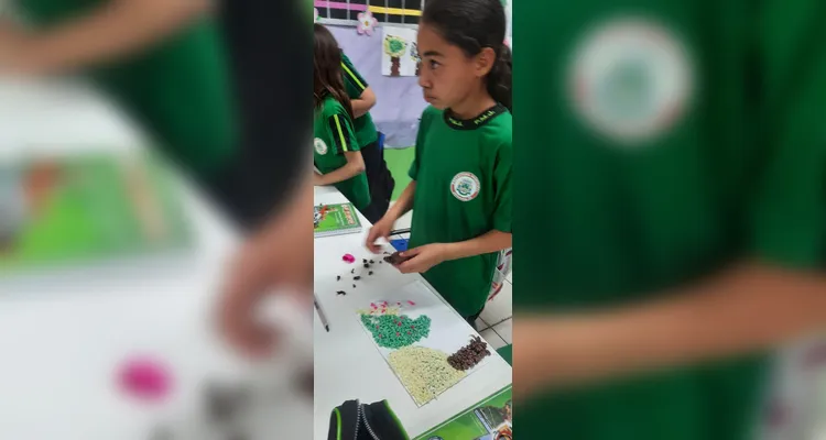 Turma pôde trabalhar o conteúdo de forma abrangente em sala de aula.