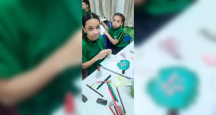 Turma pôde trabalhar o conteúdo de forma abrangente em sala de aula.