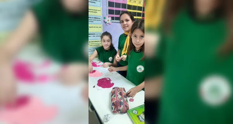 Turma pôde trabalhar o conteúdo de forma abrangente em sala de aula.