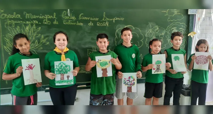 Turma pôde trabalhar o conteúdo de forma abrangente em sala de aula.