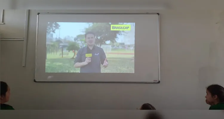 Turma pôde trabalhar o conteúdo de forma abrangente em sala de aula.