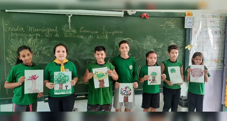 Turma pôde trabalhar o conteúdo de forma abrangente em sala de aula.