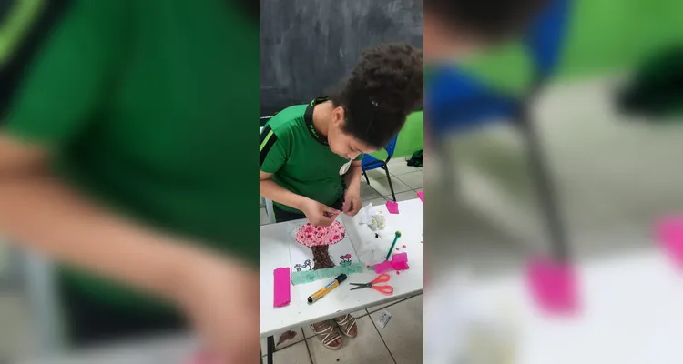 Turma pôde trabalhar o conteúdo de forma abrangente em sala de aula.