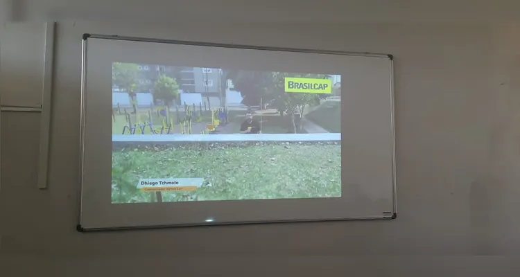 Turma pôde trabalhar o conteúdo de forma abrangente em sala de aula.