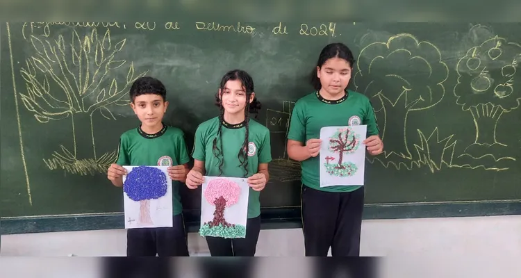 Turma pôde trabalhar o conteúdo de forma abrangente em sala de aula.