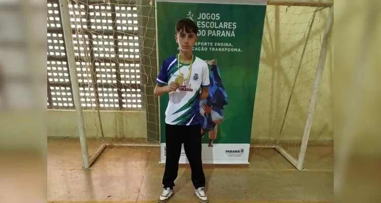 O atleta é aluno do ‘CT Junior Lima de Taekwondo’, e tem ganhado destaque no taekwondo.