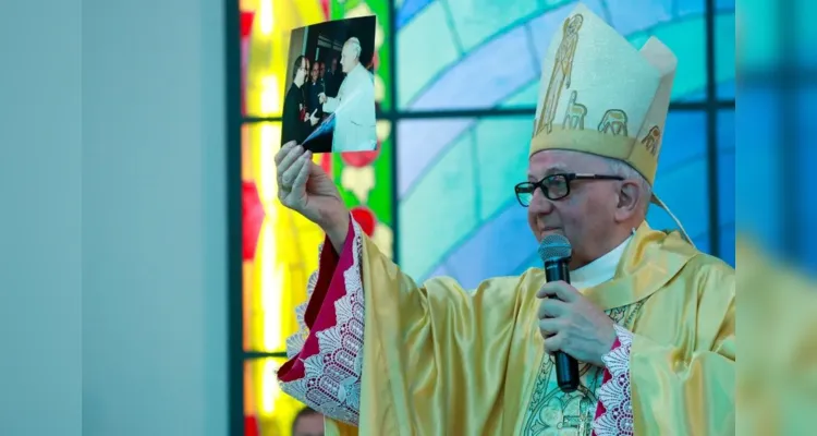 No final da celebração, algumas pessoas falaram em nome dos diferentes setores da vida diocesana.