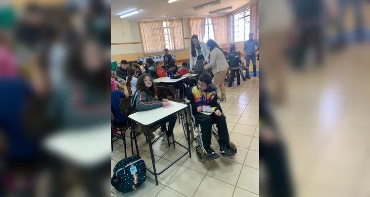 Confira a série de registros das atividades realizadas com os alunos.