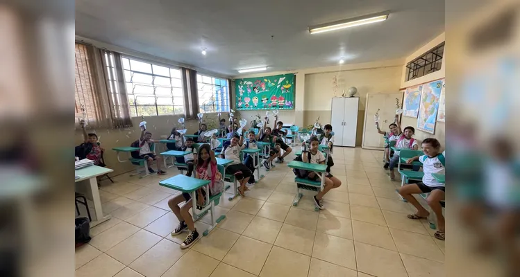 Confira a série de registros das atividades realizadas com os alunos.