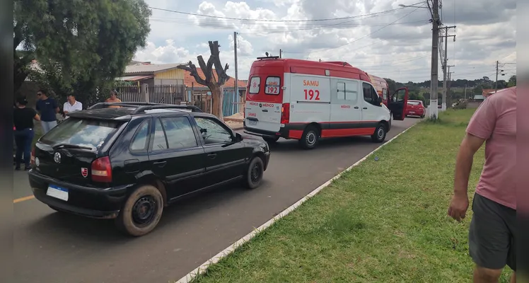 Vítima foi levada para a UPA Santana.