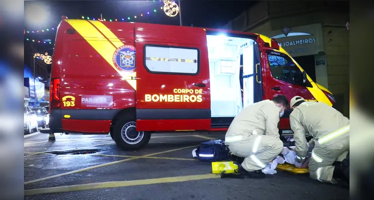 Agentes do Corpo de Bombeiros realizaram os atendimentos.