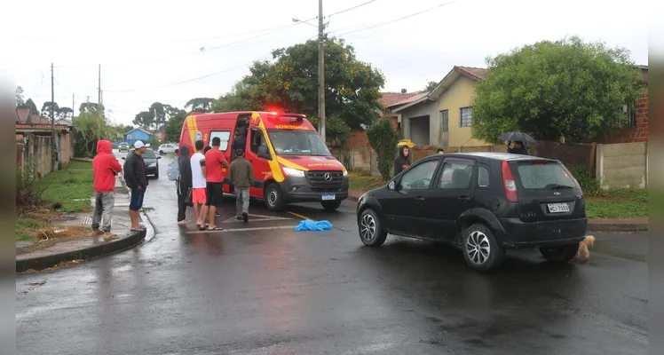 Acidente aconteceu no cruzamento das ruas Albarina Maciel de Mattos e Floriano Maichaki Júnior.