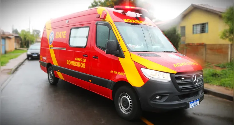 Equipe do Corpo de Bombeiros foi acionada para o local da ocorrência.