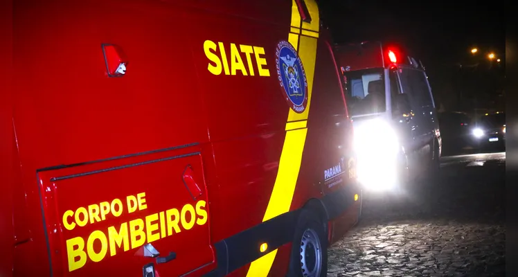 Equipes de socorro foram acionadas por volta das 18h50.