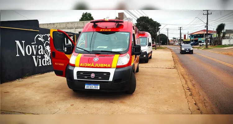 Atendimentos iniciais aconteceram na avenida Antônio Saad.