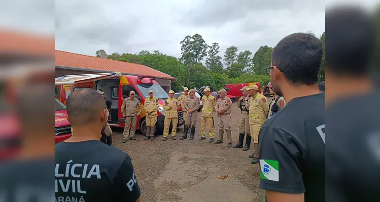 Buscas envolvem diferentes forças de segurança.