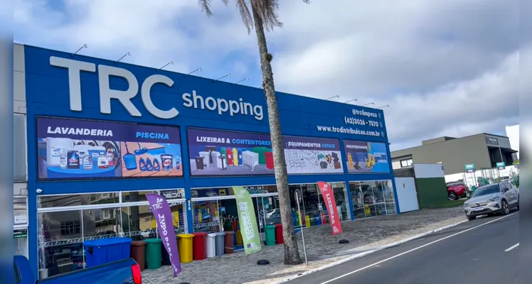 A TRC Shopping da Limpeza fica na avenida Ernesto Vilela, número 516