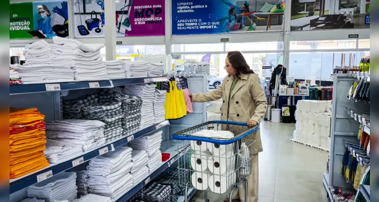 A TRC Shopping da Limpeza é a maior loja do seu segmento em Ponta Grossa