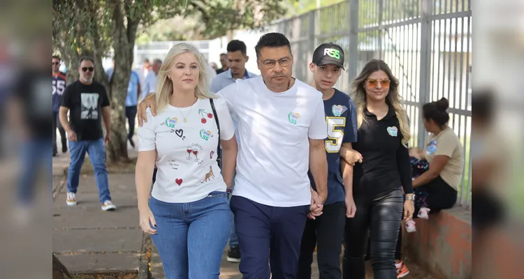 Marcelo Rangel registra voto e destaca apoio da família em campanha