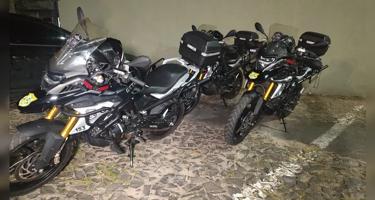 Motociclista é preso com pacote de entorpecentes em PG