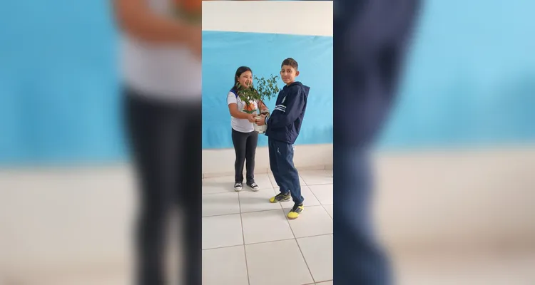 Trabalho contou com ações dentro e fora da sala de aula.