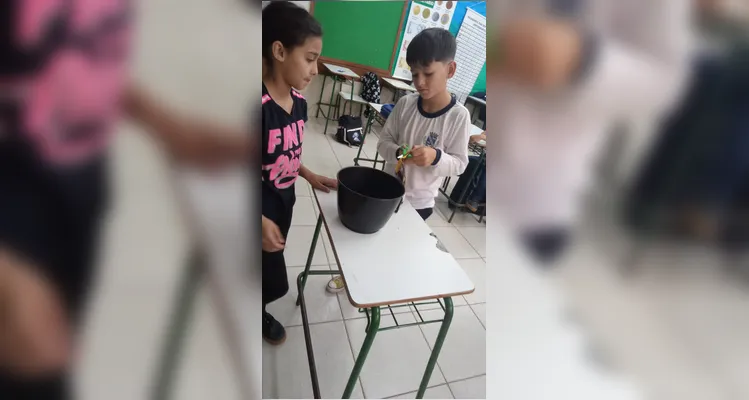 Desenvolvimento das ações contou com protagonismo dos estudantes.