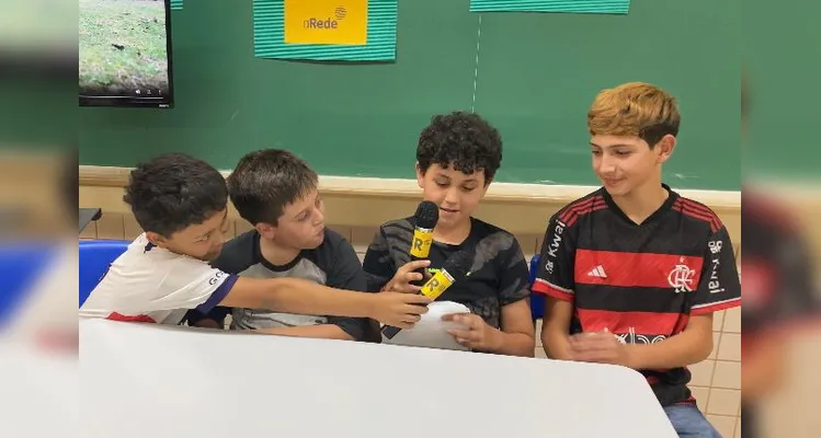 Confira o diversificado trabalho realizado pelos alunos em sala de aula com a videoaula da Brasilcap.