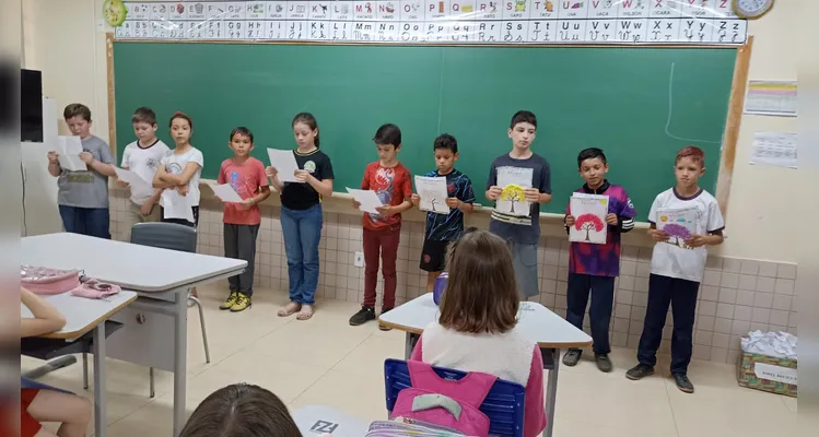 Confira os registros do amplo trabalho realizado pelos alunos em sala de aula.