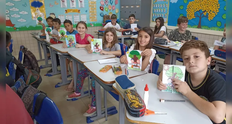 Confira os registros do amplo trabalho realizado pelos alunos em sala de aula.