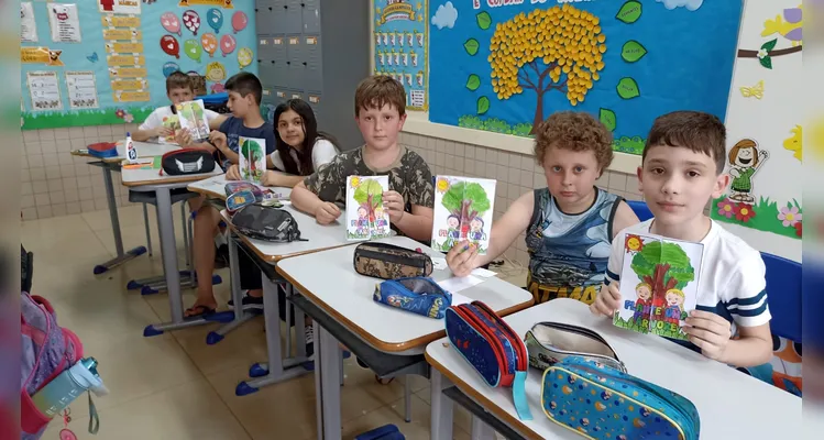 Confira os registros do amplo trabalho realizado pelos alunos em sala de aula.