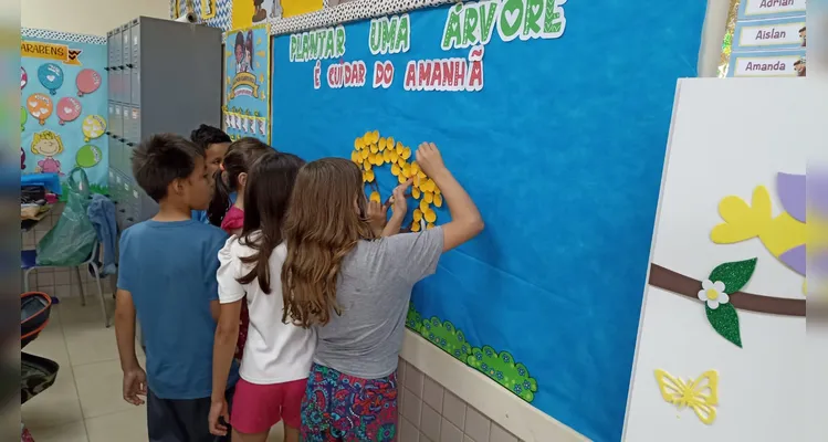 Confira os registros do amplo trabalho realizado pelos alunos em sala de aula.