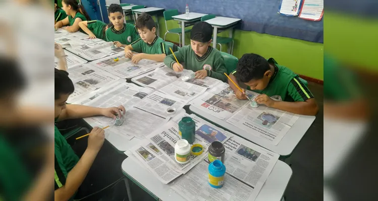 Confira a galeria dos trabalhos realizados em sala de aula.