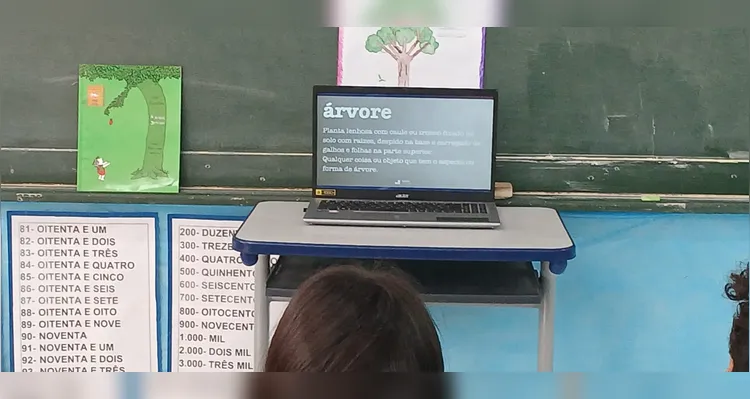 Trabalho contou com ações dentro e fora da sala de aula.