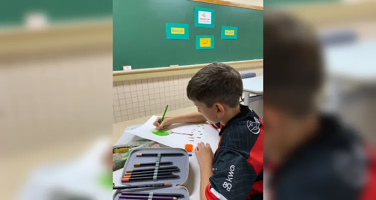 Confira o diversificado trabalho realizado pelos alunos em sala de aula com a videoaula da Brasilcap.