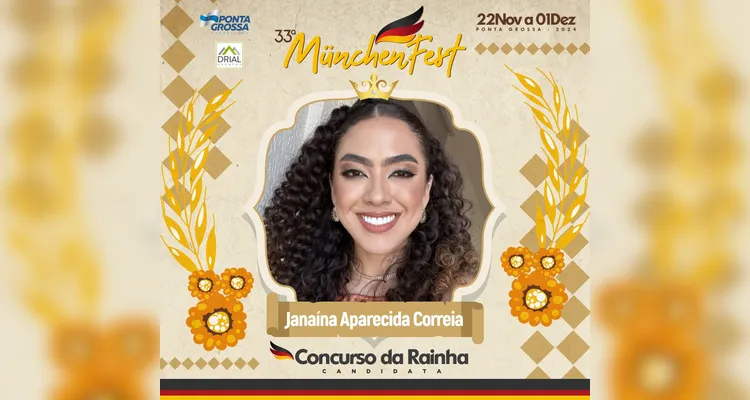 Está definido; conheça as candidatas a rainha da 33ª Münchenfest