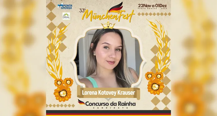 Está definido; conheça as candidatas a rainha da 33ª Münchenfest