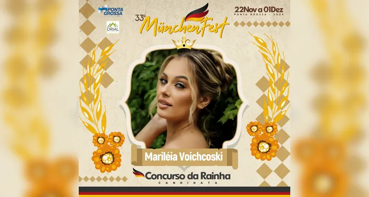 Está definido; conheça as candidatas a rainha da 33ª Münchenfest