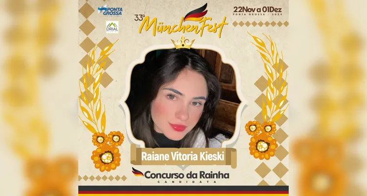 Está definido; conheça as candidatas a rainha da 33ª Münchenfest