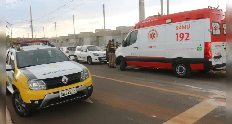 Portão cai em cima de casal e idosa morre em Ponta Grossa